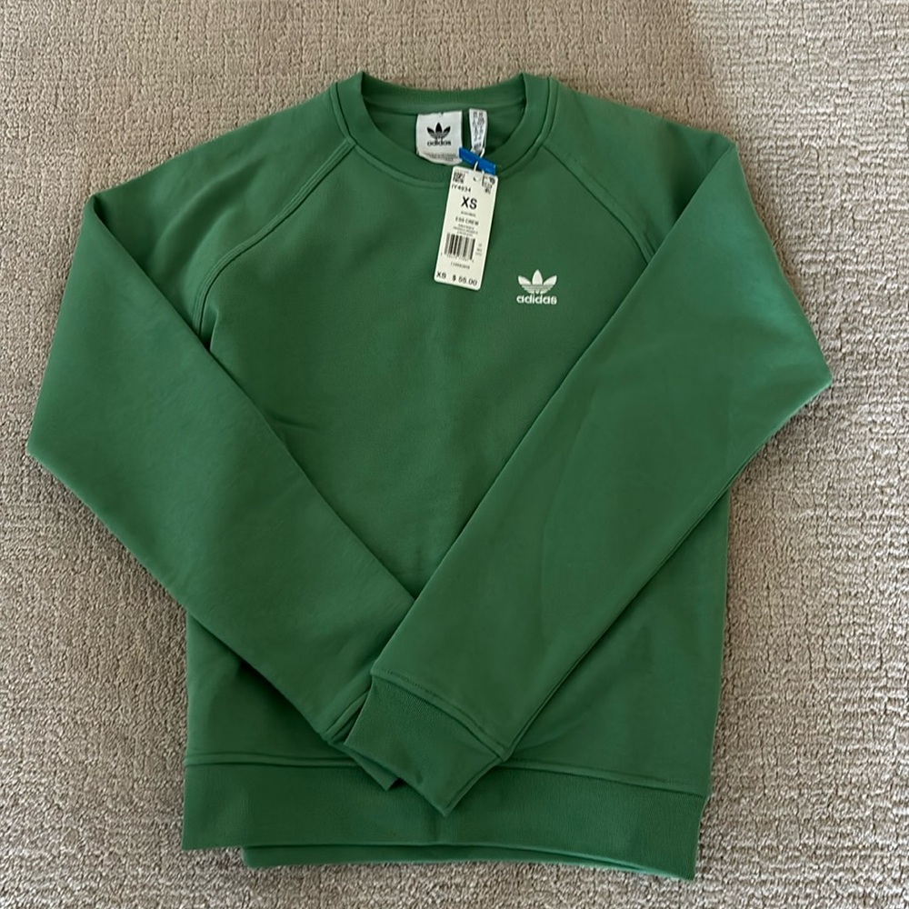 Kelly green adidas sweatshirt